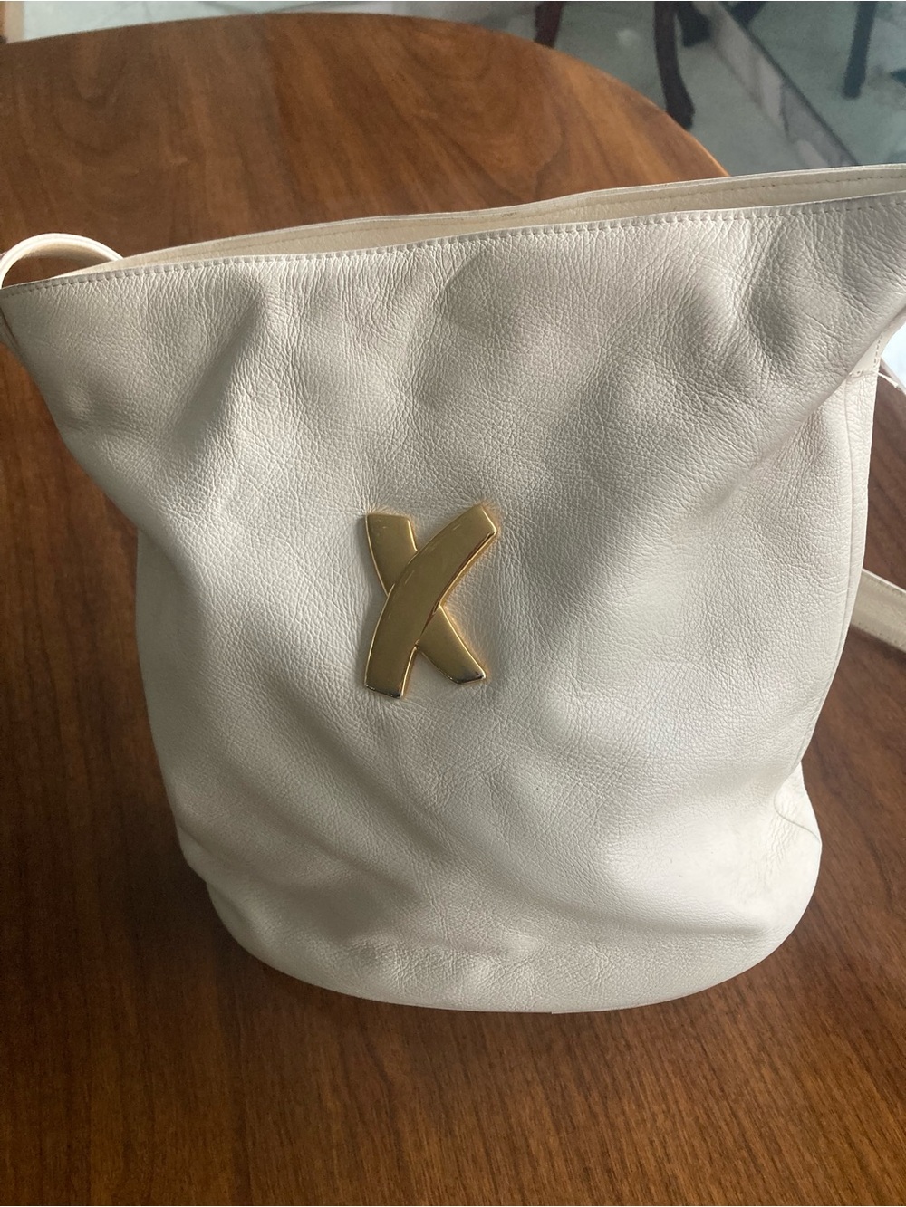 Paloma Picasso Cream Leather Shoulder B
Bag